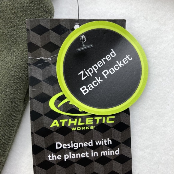 Athletic Women's Driworks Jogger Plus 3XL Drawstring Waist Green Knit Pullon NWT - Picture 10 of 10